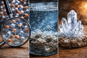 how do crystals form