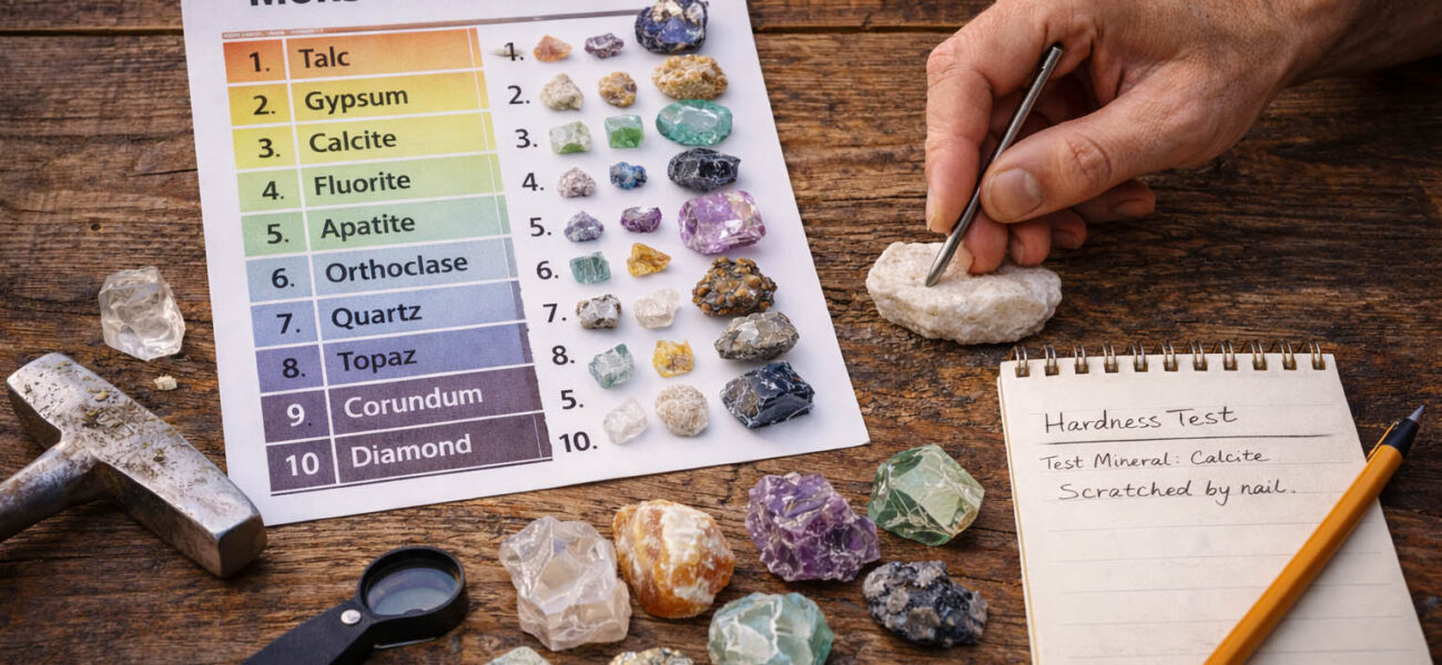 mohs hardness scale scratch test
