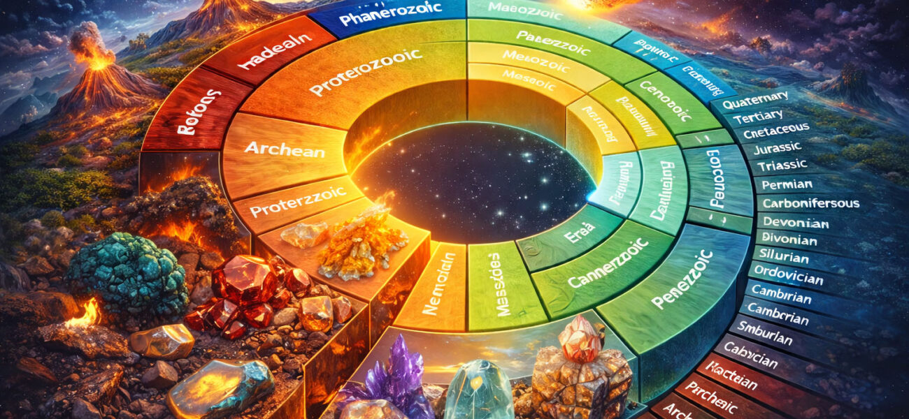 rocks and minerals geologic time